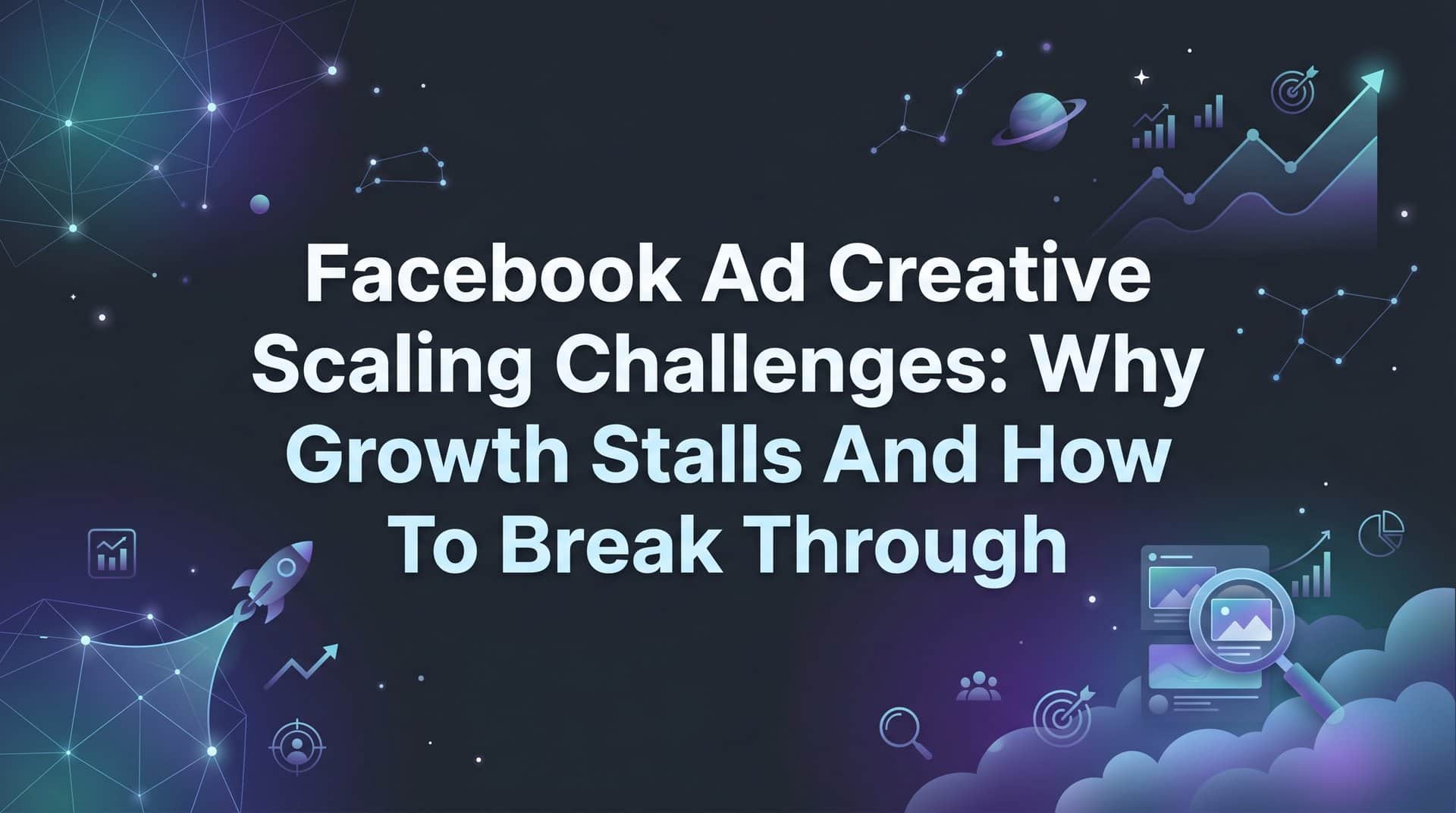 Featured image for Facebook Ad Creative Scaling Challenges: Why Growth Stalls and How to Break Through