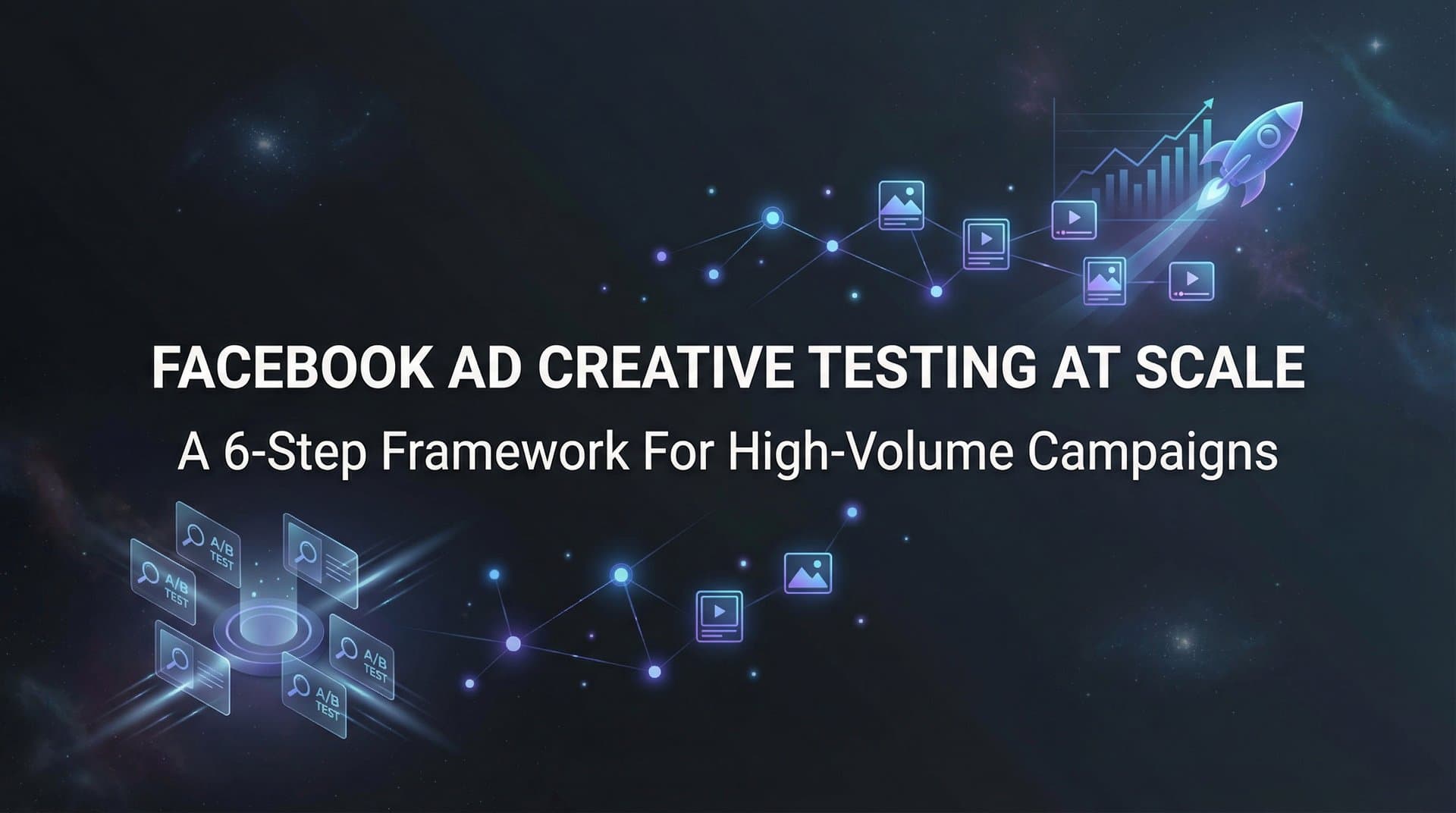 Featured image for How to Scale Facebook Ad Creative Testing: A 6-Step Framework for High-Volume Campaigns