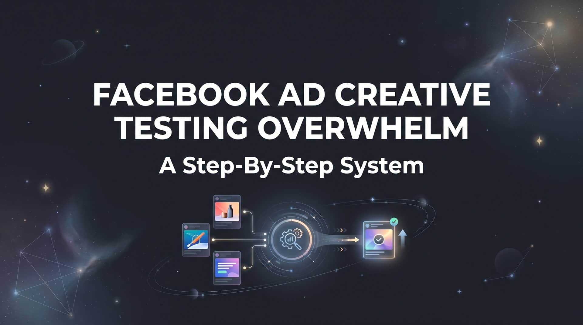 Featured image for How to Conquer Facebook Ad Creative Testing Overwhelm: A Step-by-Step System