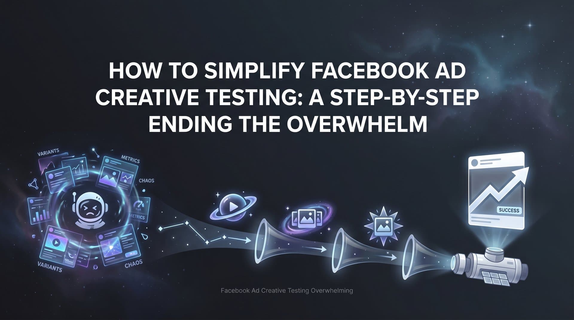 Featured image for How to Simplify Facebook Ad Creative Testing: A Step-by-Step Guide to Ending the Overwhelm