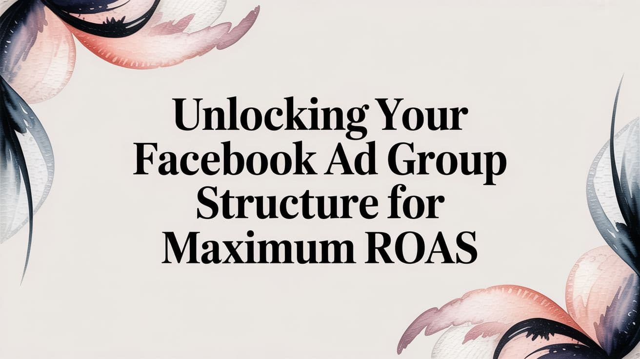 Featured image for Unlocking Your Facebook Ad Group Structure for Maximum ROAS