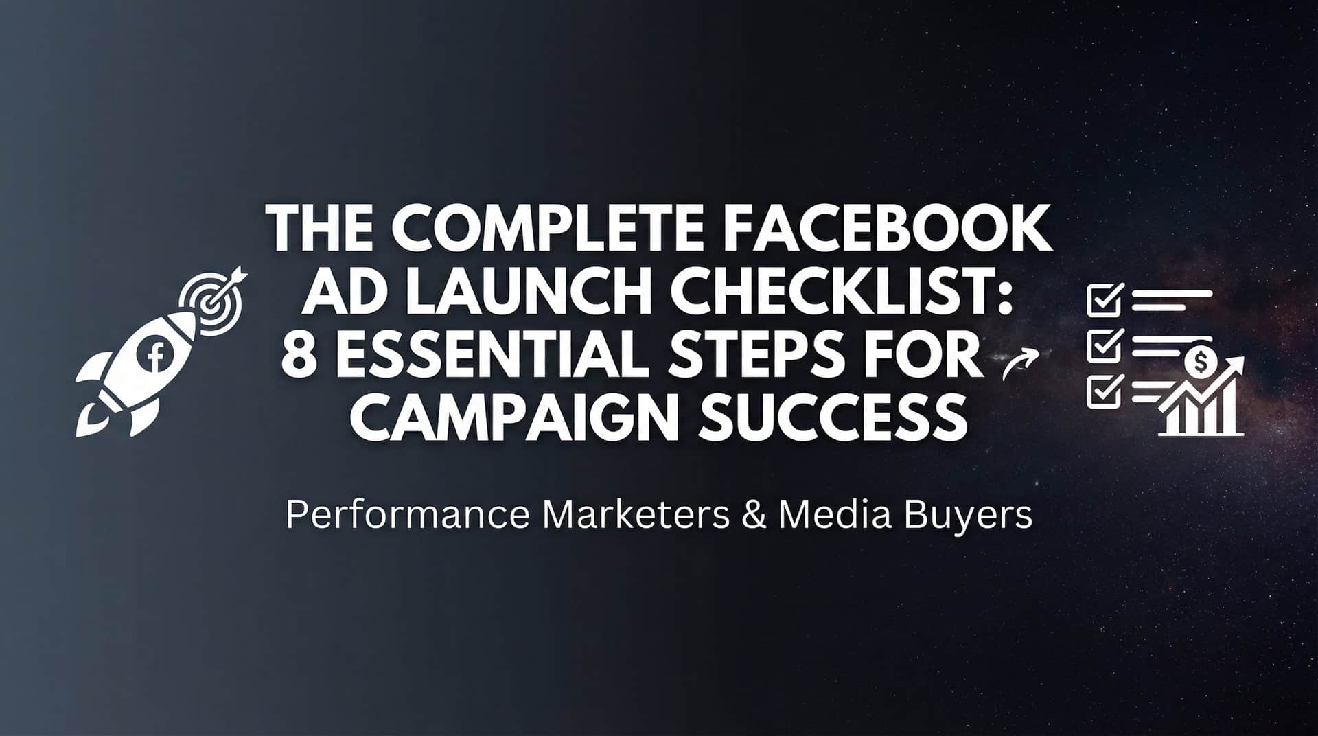 Featured image for The Complete Facebook Ad Launch Checklist: 8 Essential Steps for Campaign Success