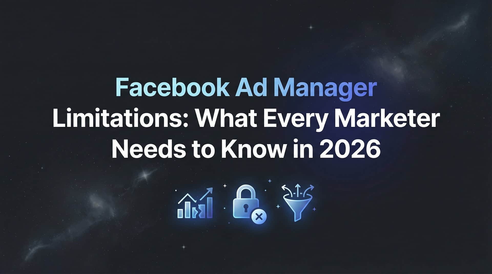 Featured image for Facebook Ad Manager Limitations: What Every Marketer Needs to Know in 2026