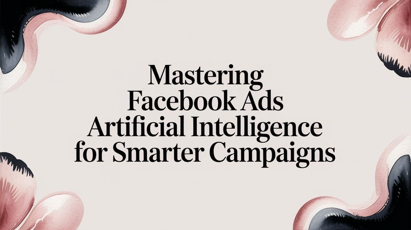 Featured image for Mastering facebook ads artificial intelligence for smarter campaigns