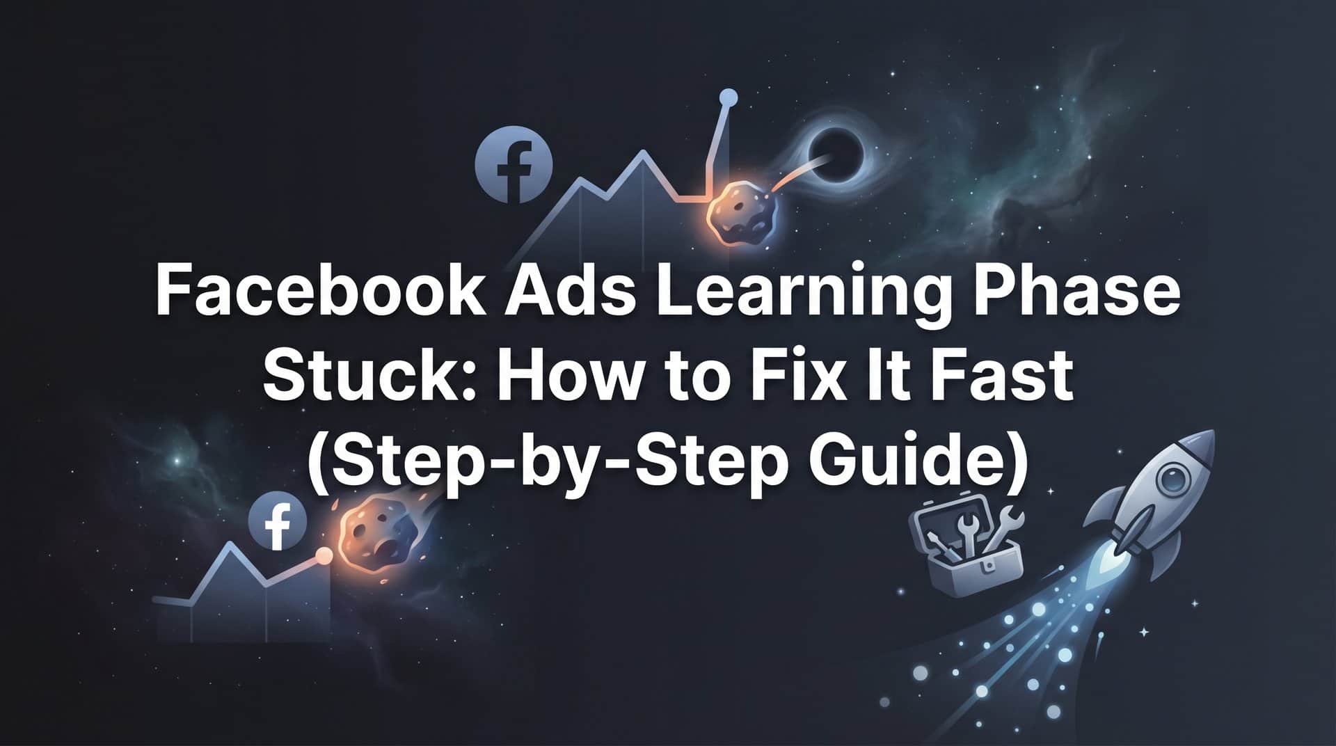 Featured image for Facebook Ads Learning Phase Stuck: How to Fix It Fast (Step-by-Step Guide)