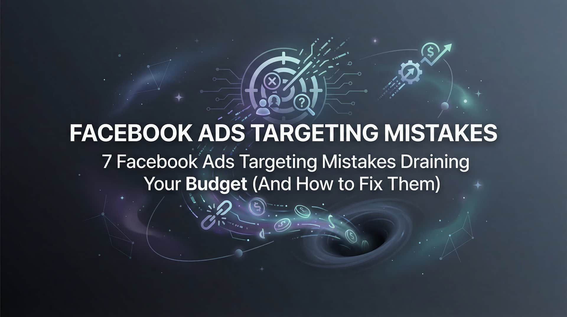 Featured image for 7 Facebook Ads Targeting Mistakes Draining Your Budget (And How to Fix Them)