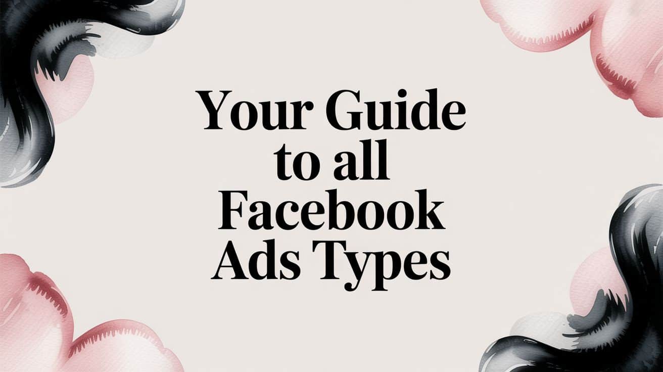 Featured image for Your Guide to All Facebook Ads Types