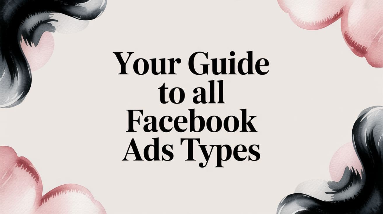Featured image for Your Guide to All Facebook Ads Types