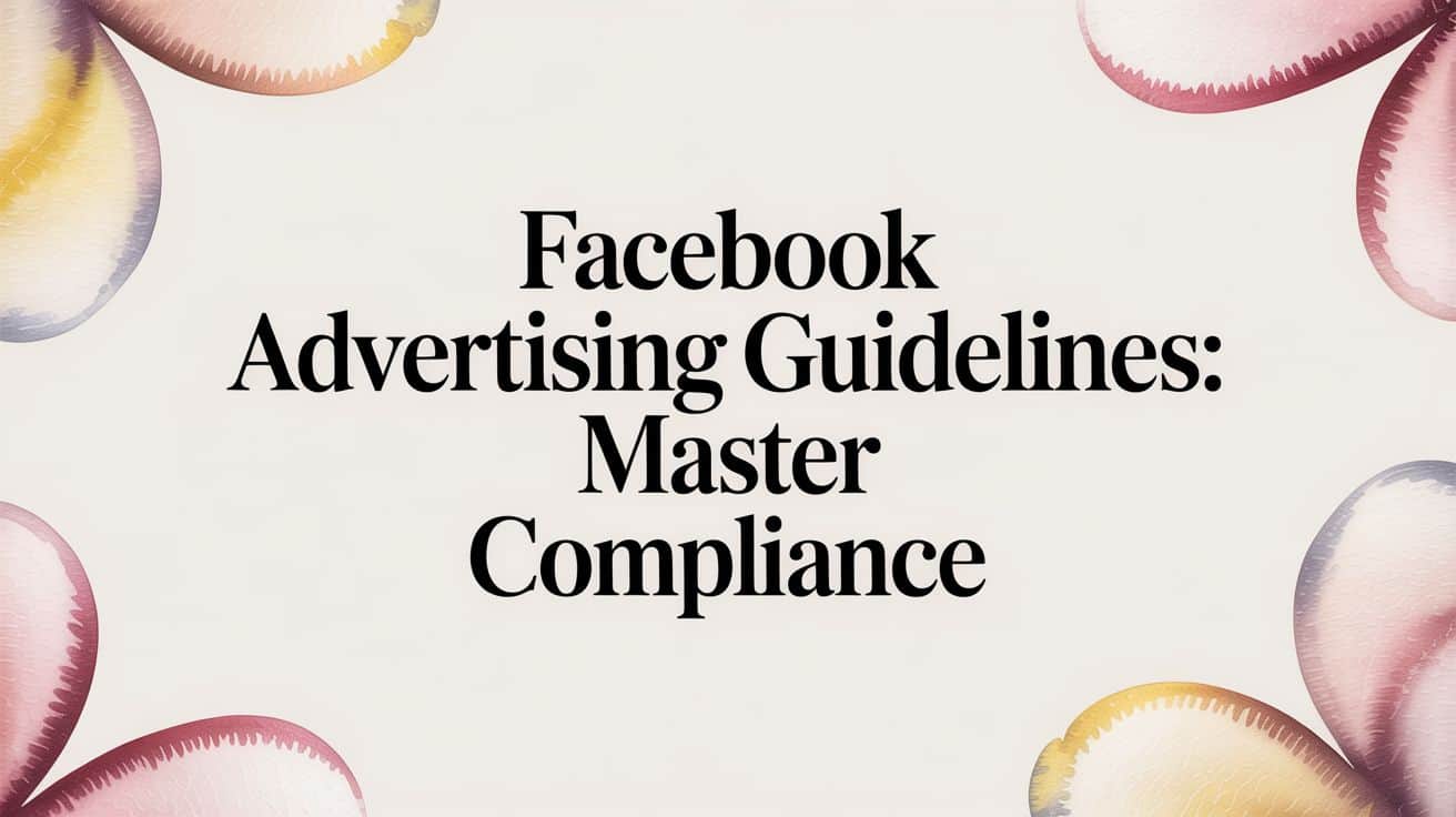 Featured image for Facebook Advertising Guidelines: Master Compliance