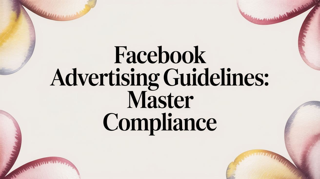 Featured image for Facebook Advertising Guidelines: Master Compliance
