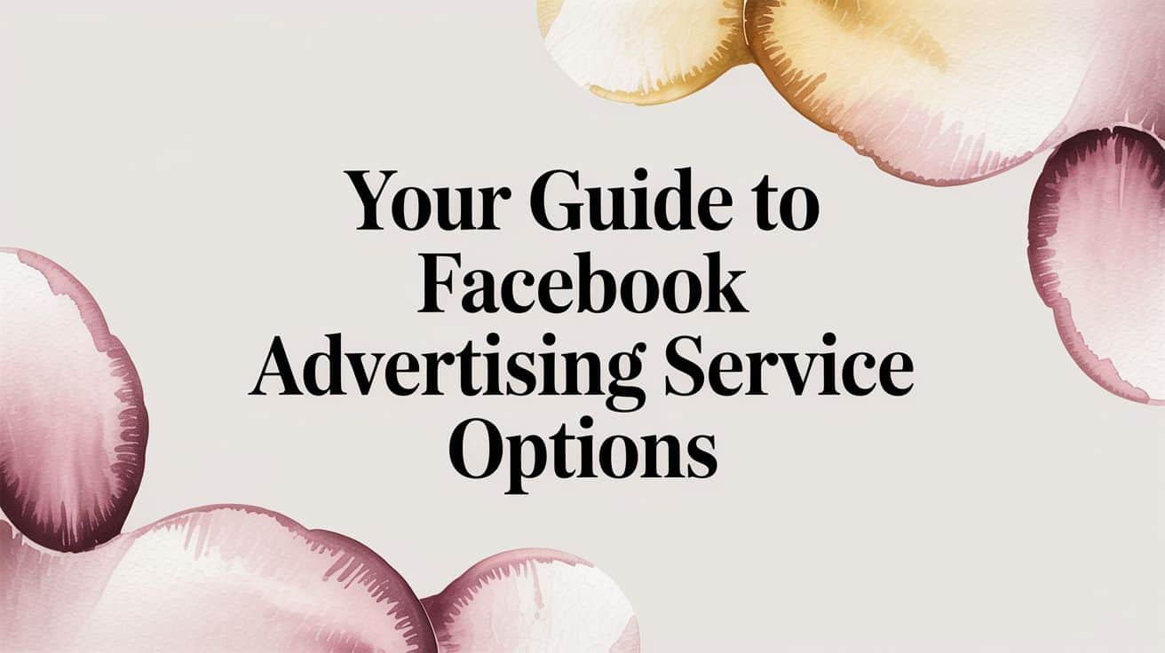 Featured image for Your Guide to Facebook Advertising Service Options