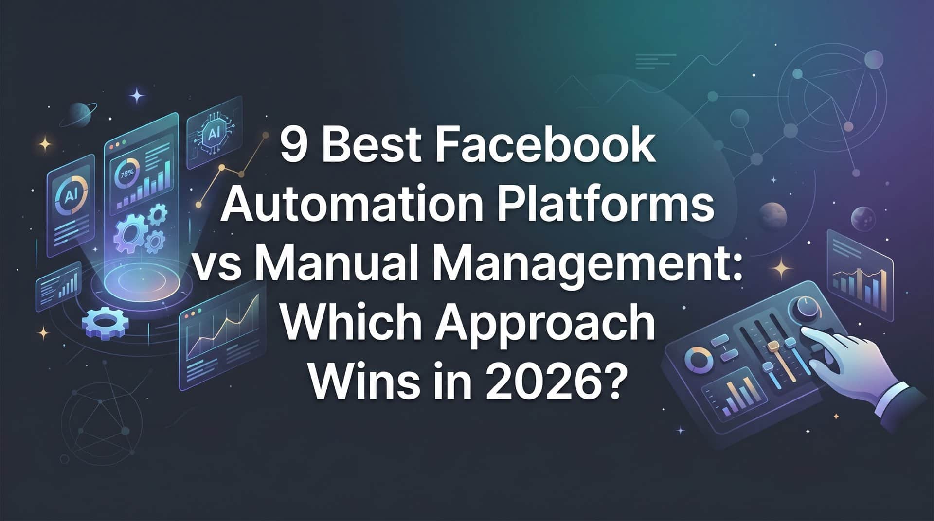 Featured image for 9 Best Facebook Automation Platforms vs Manual Management: Which Approach Wins in 2026?