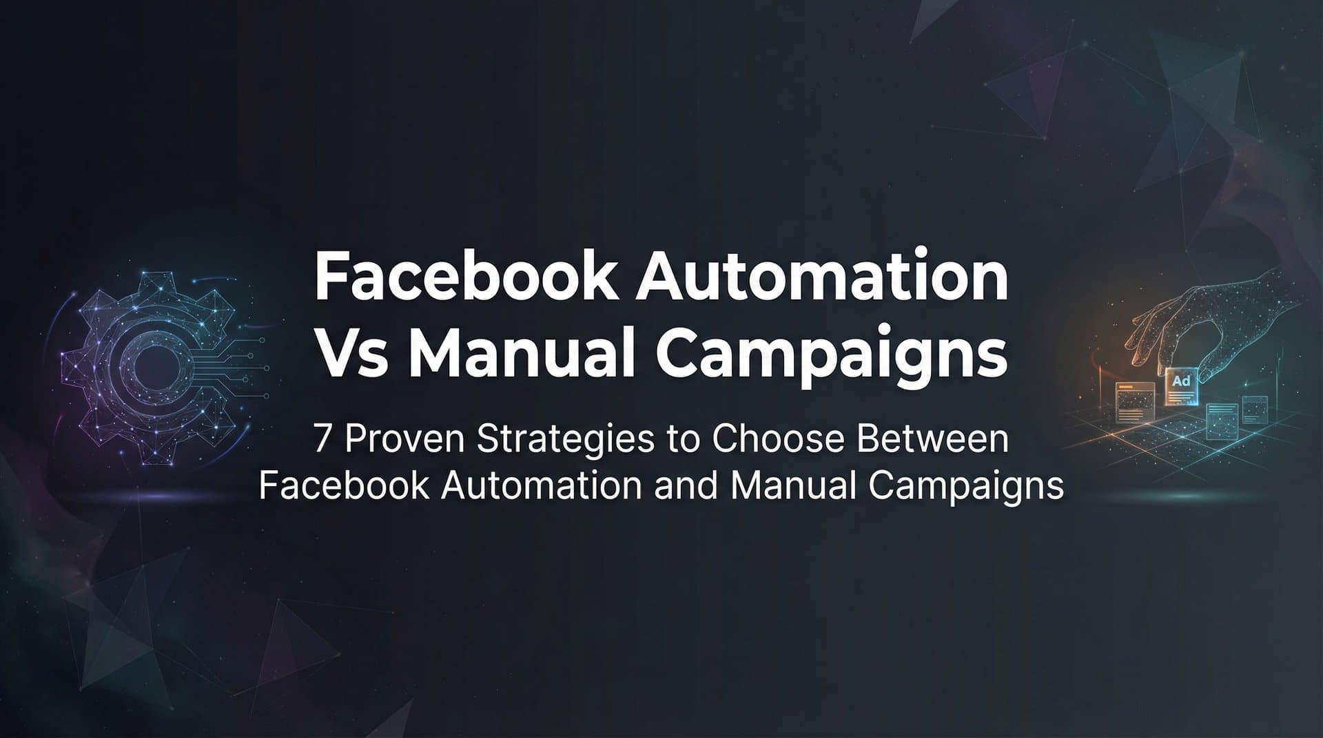 7 Proven Strategies to Choose Between Facebook Automation and Manual Campaigns