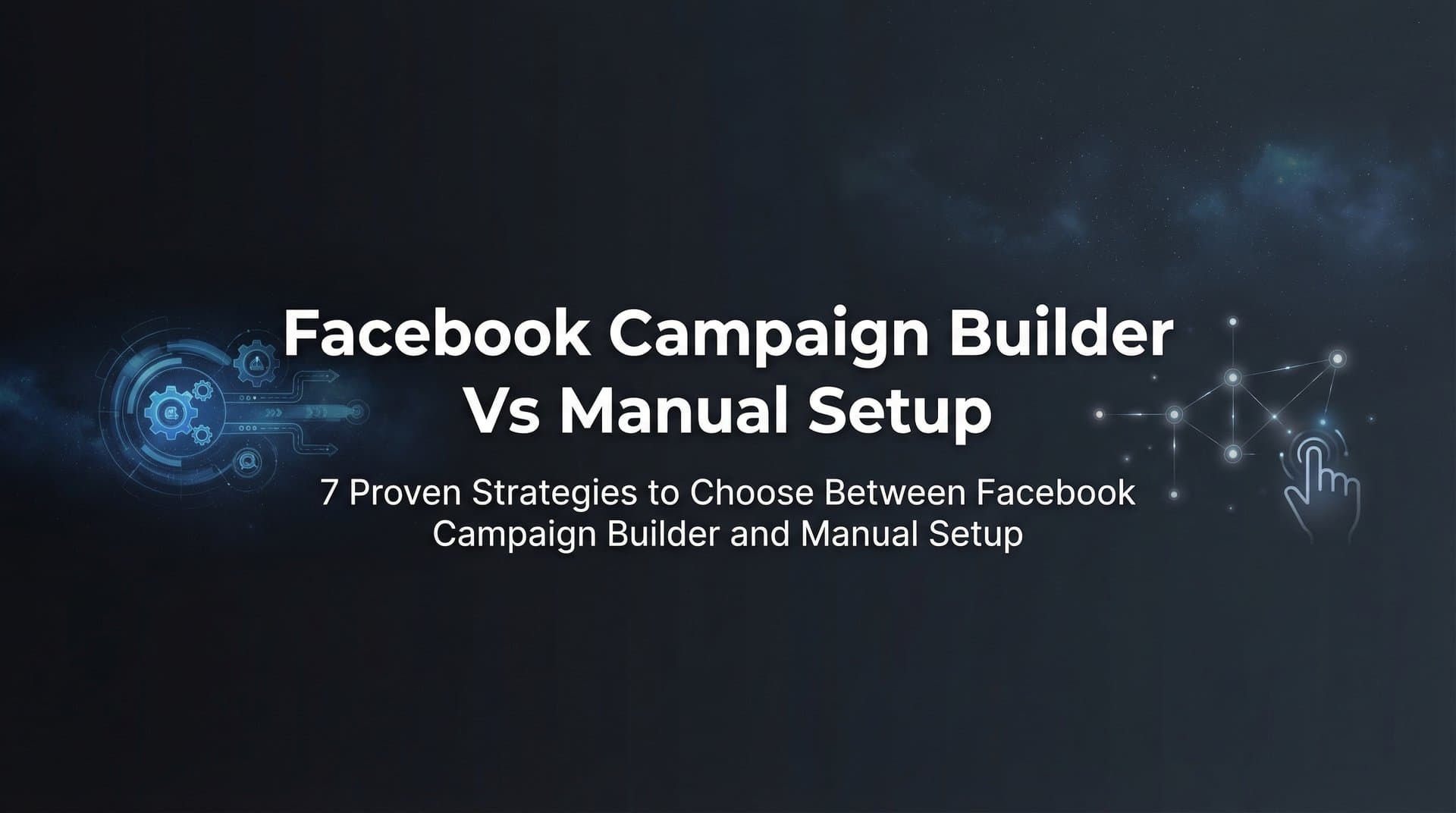 Featured image for 7 Proven Strategies to Choose Between Facebook Campaign Builder and Manual Setup