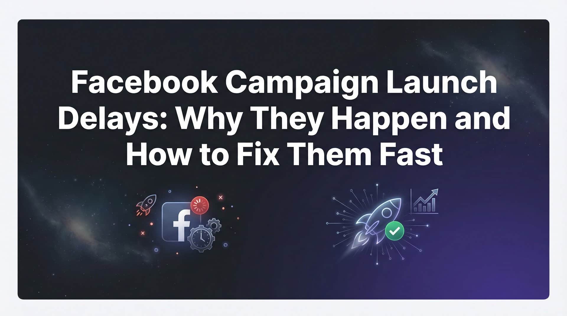 Featured image for Facebook Campaign Launch Delays: Why They Happen and How to Fix Them Fast