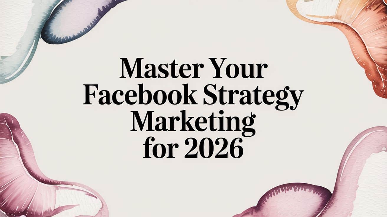 Featured image for Master Your Facebook Strategy Marketing for 2026