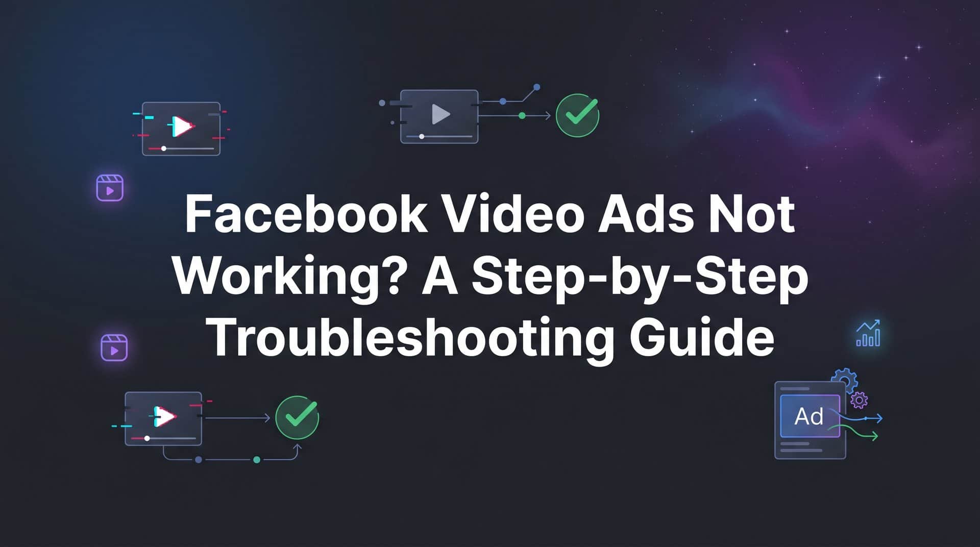 Featured image for Facebook Video Ads Not Working? A Step-by-Step Troubleshooting Guide