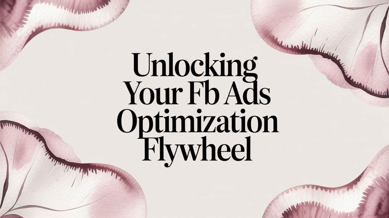 Featured image for Unlocking Your FB Ads Optimization Flywheel