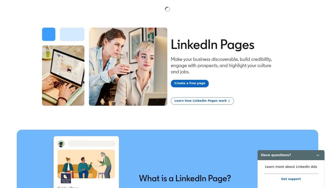 LinkedIn Company Pages (incl. Events and organic tools)