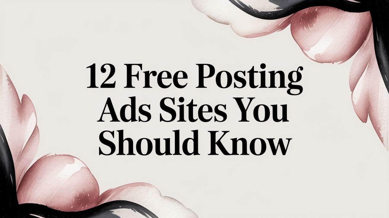 Featured image for 12 Free posting ads sites You Should Know