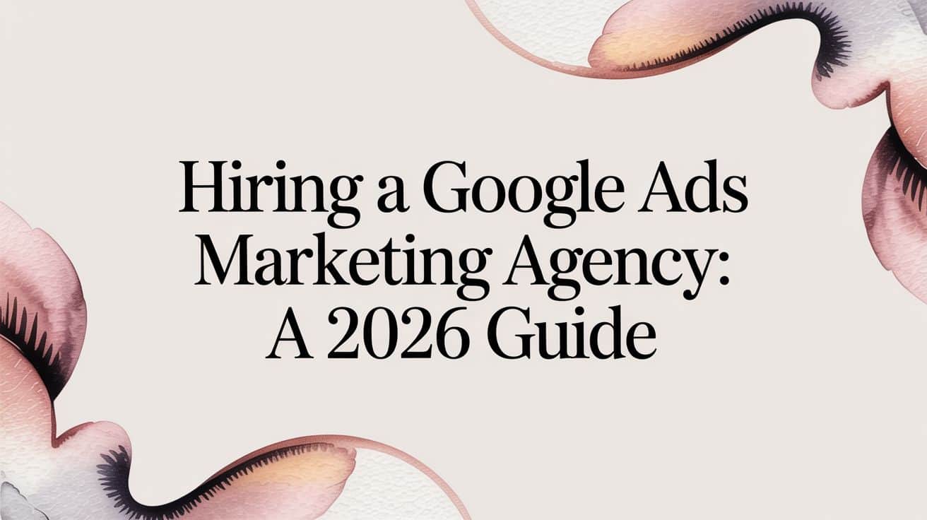 Featured image for Hiring a Google Ads Marketing Agency: A 2026 Guide