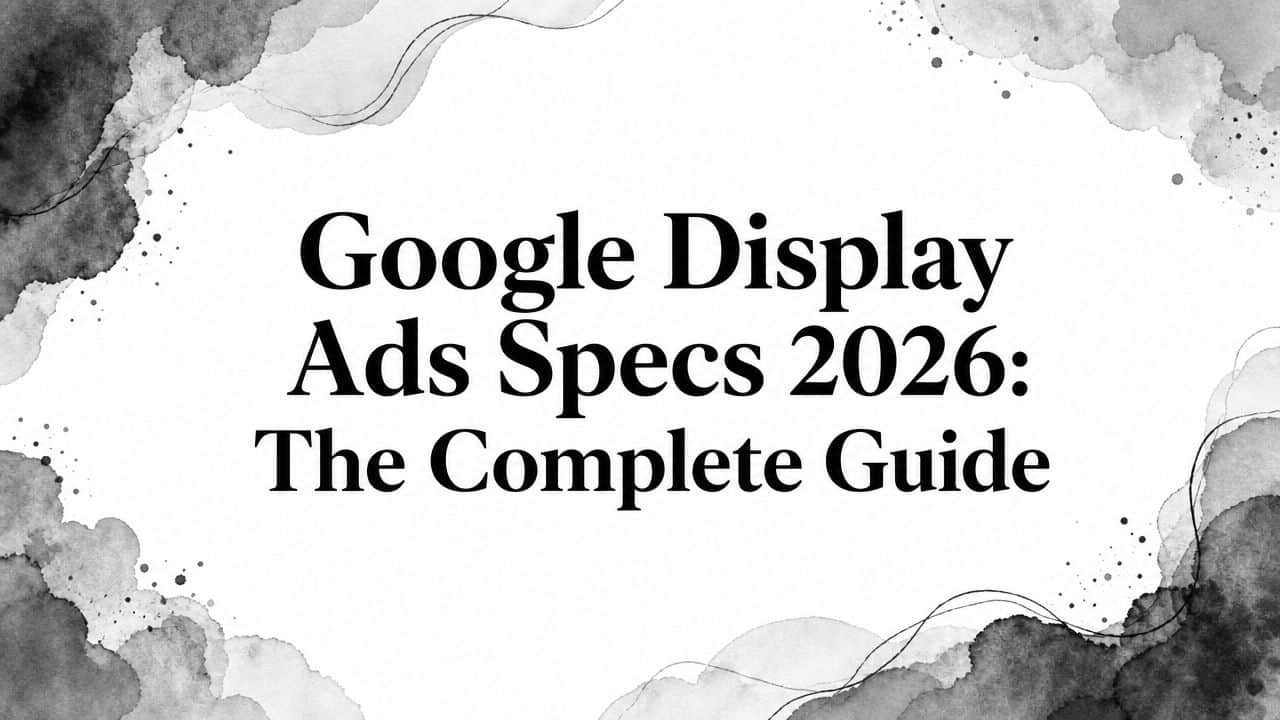 Featured image for Google Display Ads Specs 2026: The Complete Guide