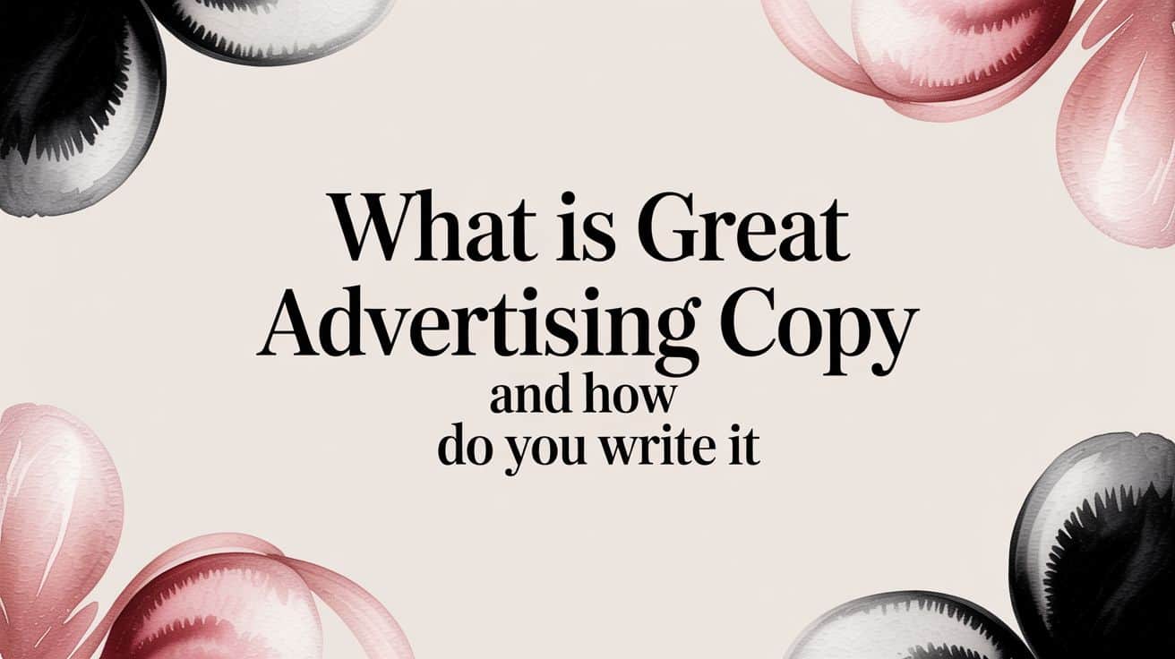 Featured image for What Is Great Advertising Copy and How Do You Write It