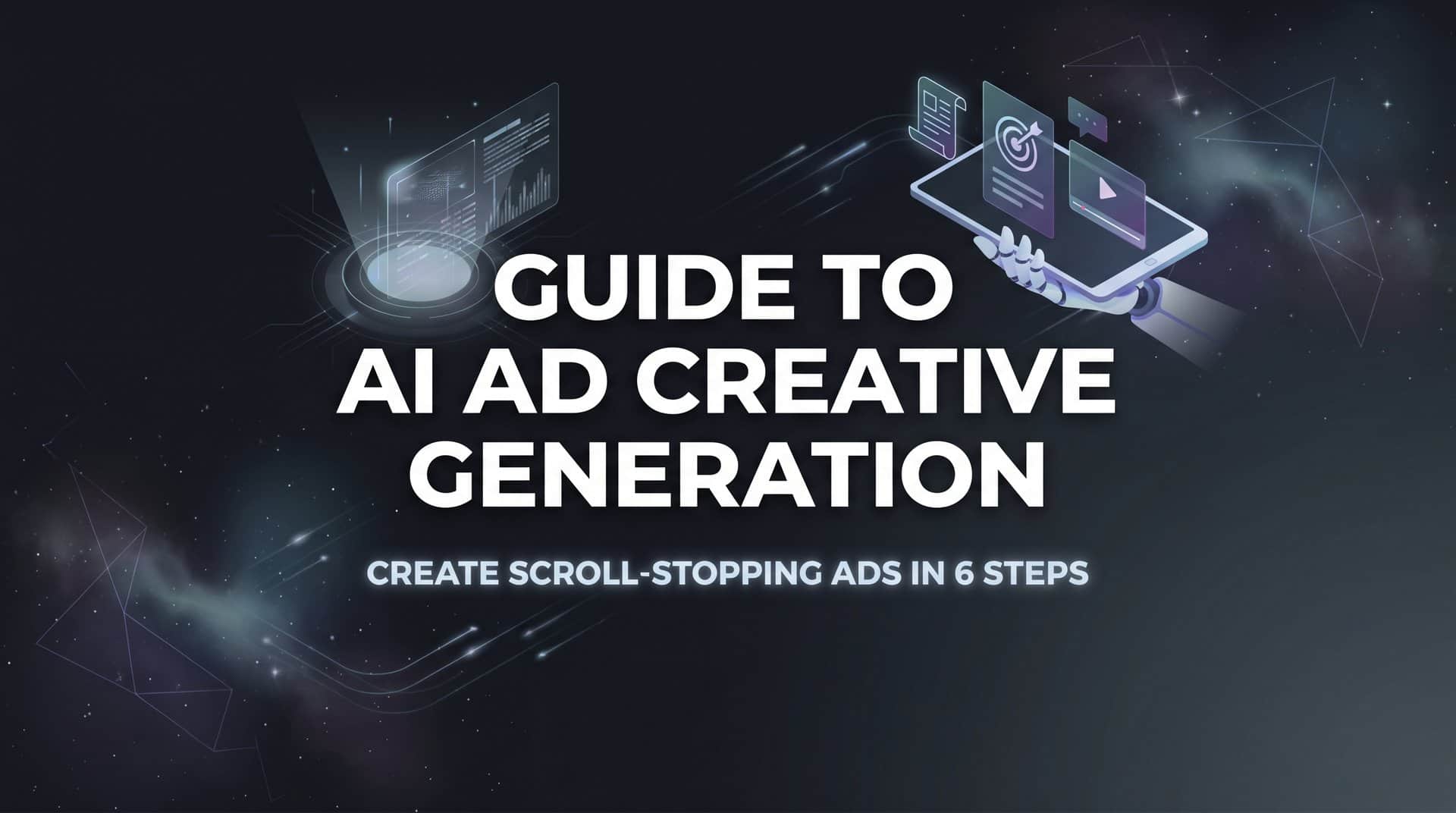 Guide to AI Ad Creative Generation: Create Scroll-Stopping Ads in 6 Steps