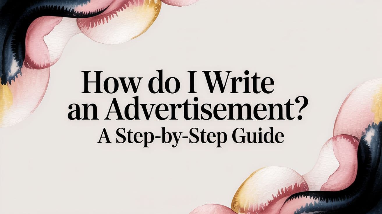 Featured image for How Do I Write an Advertisement? A Step-by-Step Guide