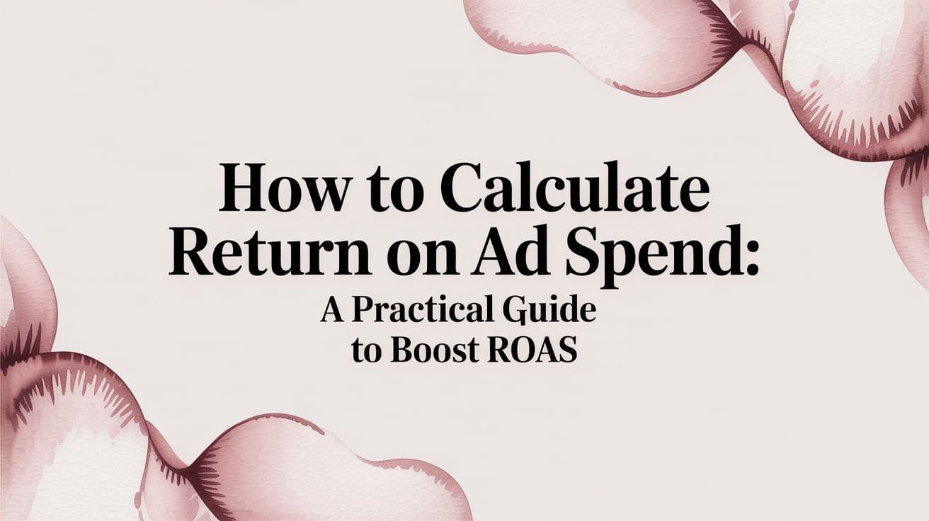 Featured image for How to Calculate Return on Ad Spend: A Practical Guide to Boost ROAS