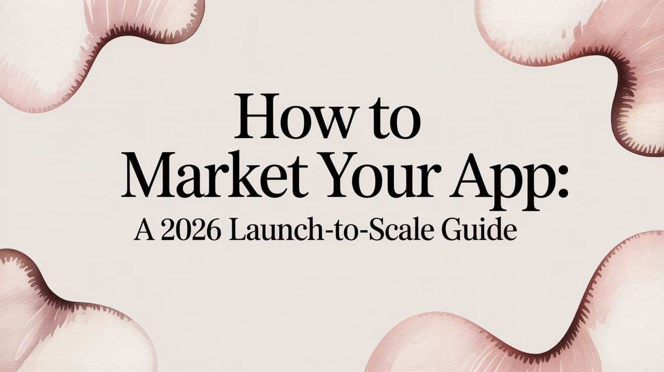 Featured image for How to Market Your App: A 2026 Launch-to-Scale Guide