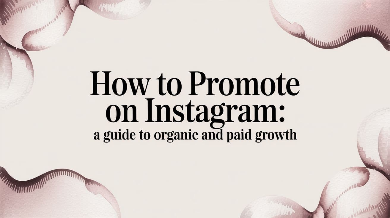 Featured image for How to Promote on Instagram: A Guide to Organic and Paid Growth