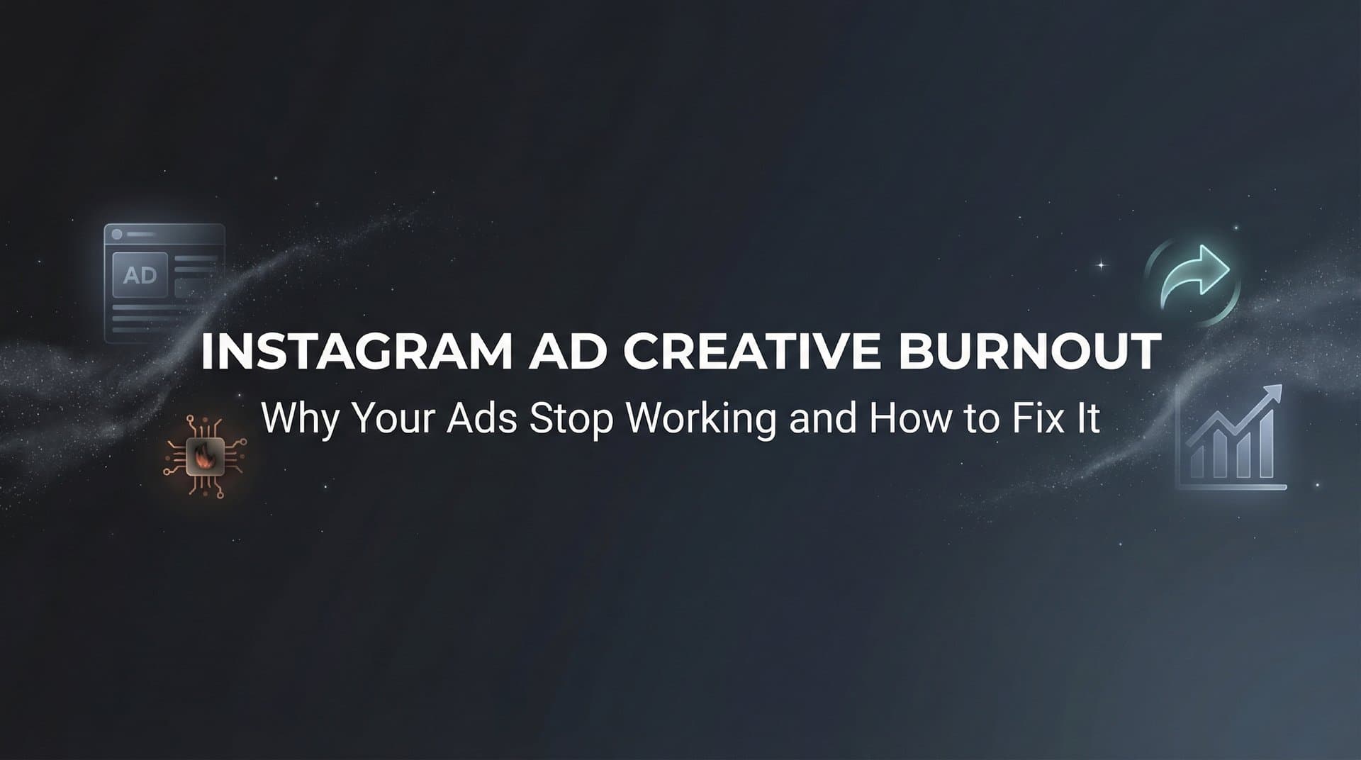Featured image for Instagram Ad Creative Burnout: Why Your Ads Stop Working and How to Fix It