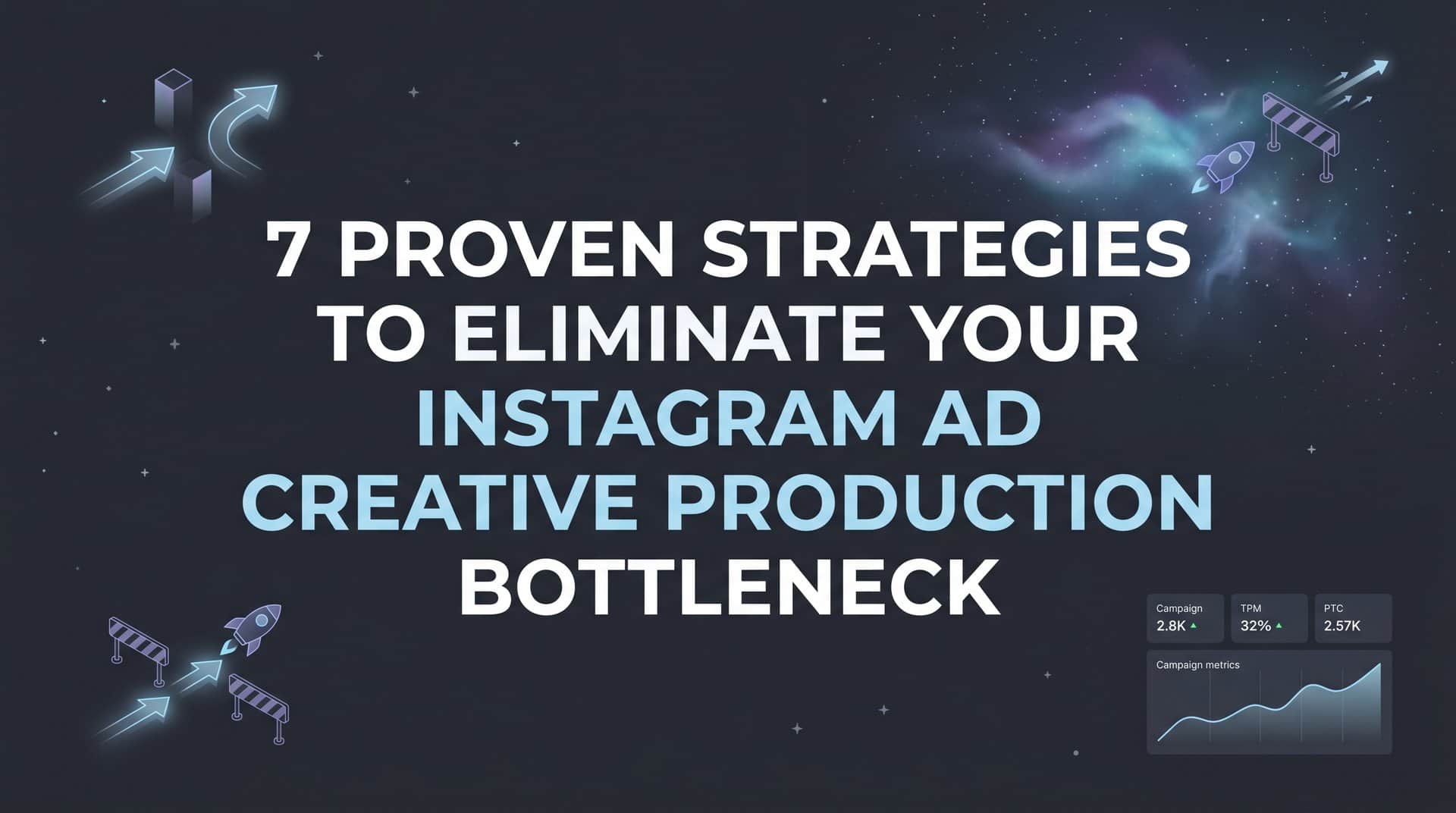 Featured image for 7 Proven Strategies to Eliminate Your Instagram Ad Creative Production Bottleneck