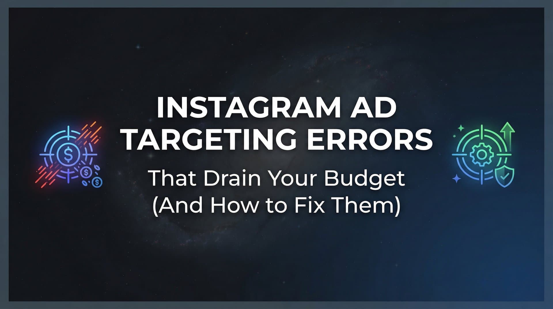 7 Instagram Ad Targeting Errors That Drain Your Budget (And How to Fix Them)