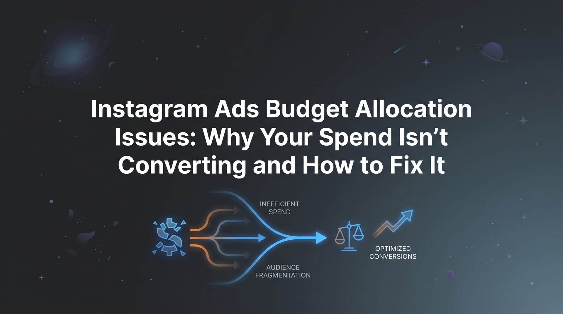 Featured image for Instagram Ads Budget Allocation Issues: Why Your Spend Isn't Converting and How to Fix It