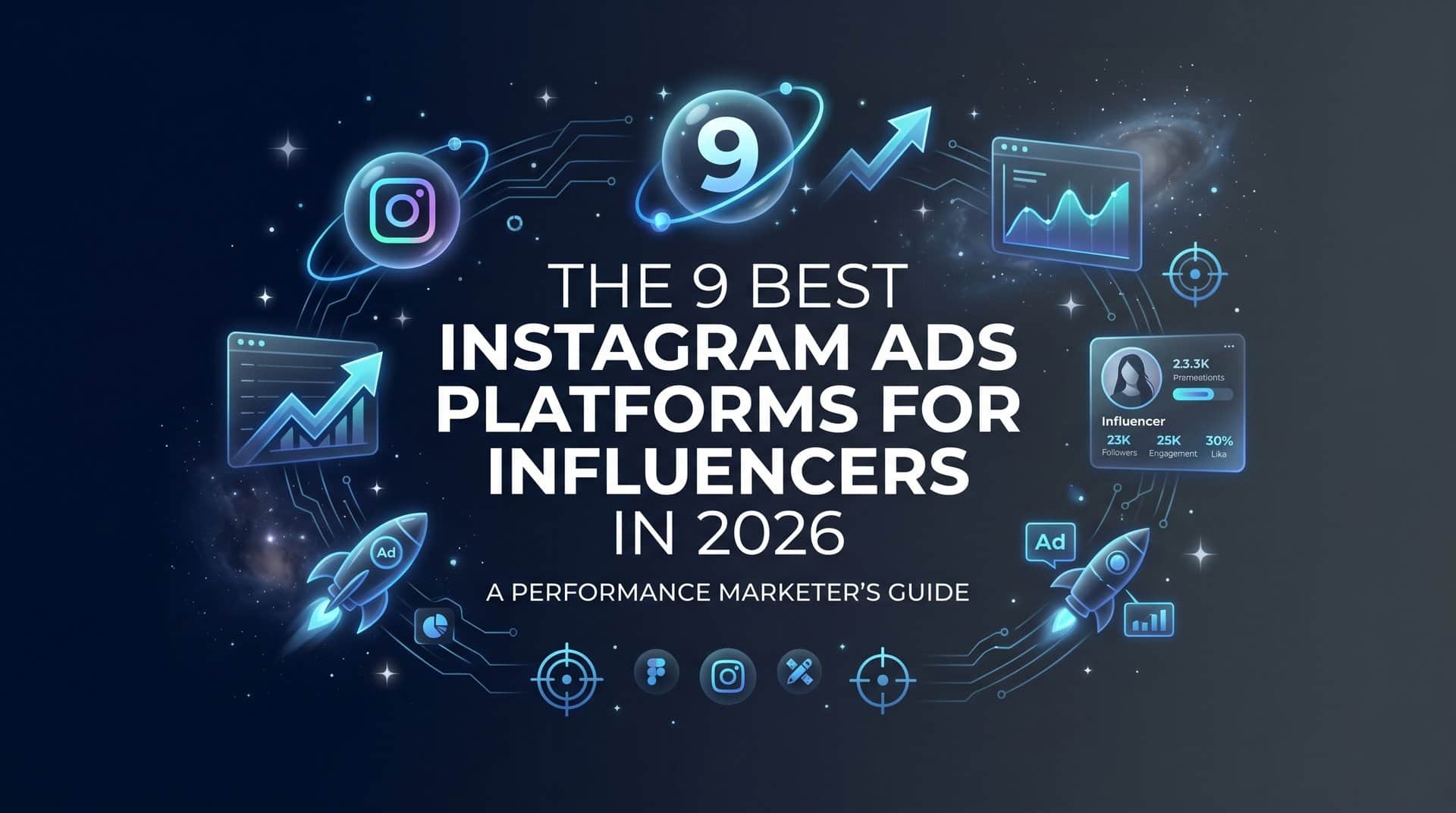 Featured image for 9 Best Instagram Ads Platforms for Influencers in 2026