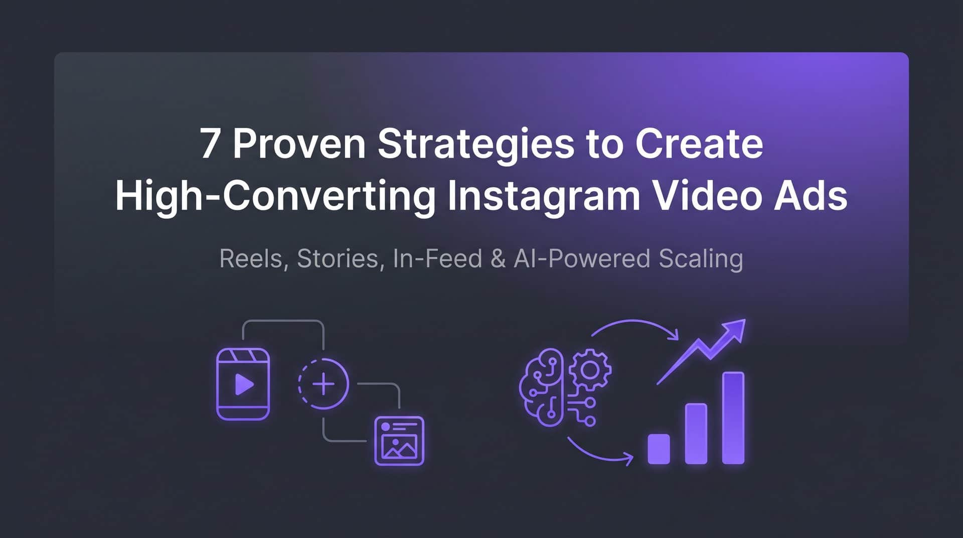 Featured image for 7 Proven Strategies to Create High-Converting Instagram Video Ads