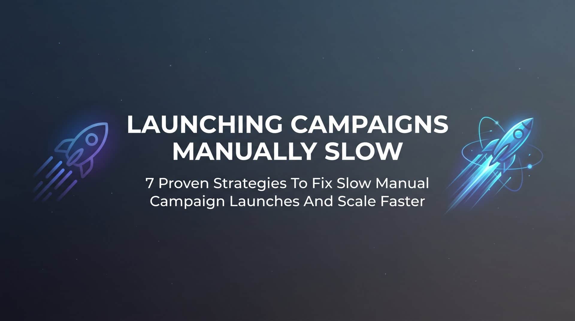 Featured image for 7 Proven Strategies to Fix Slow Manual Campaign Launches and Scale Faster