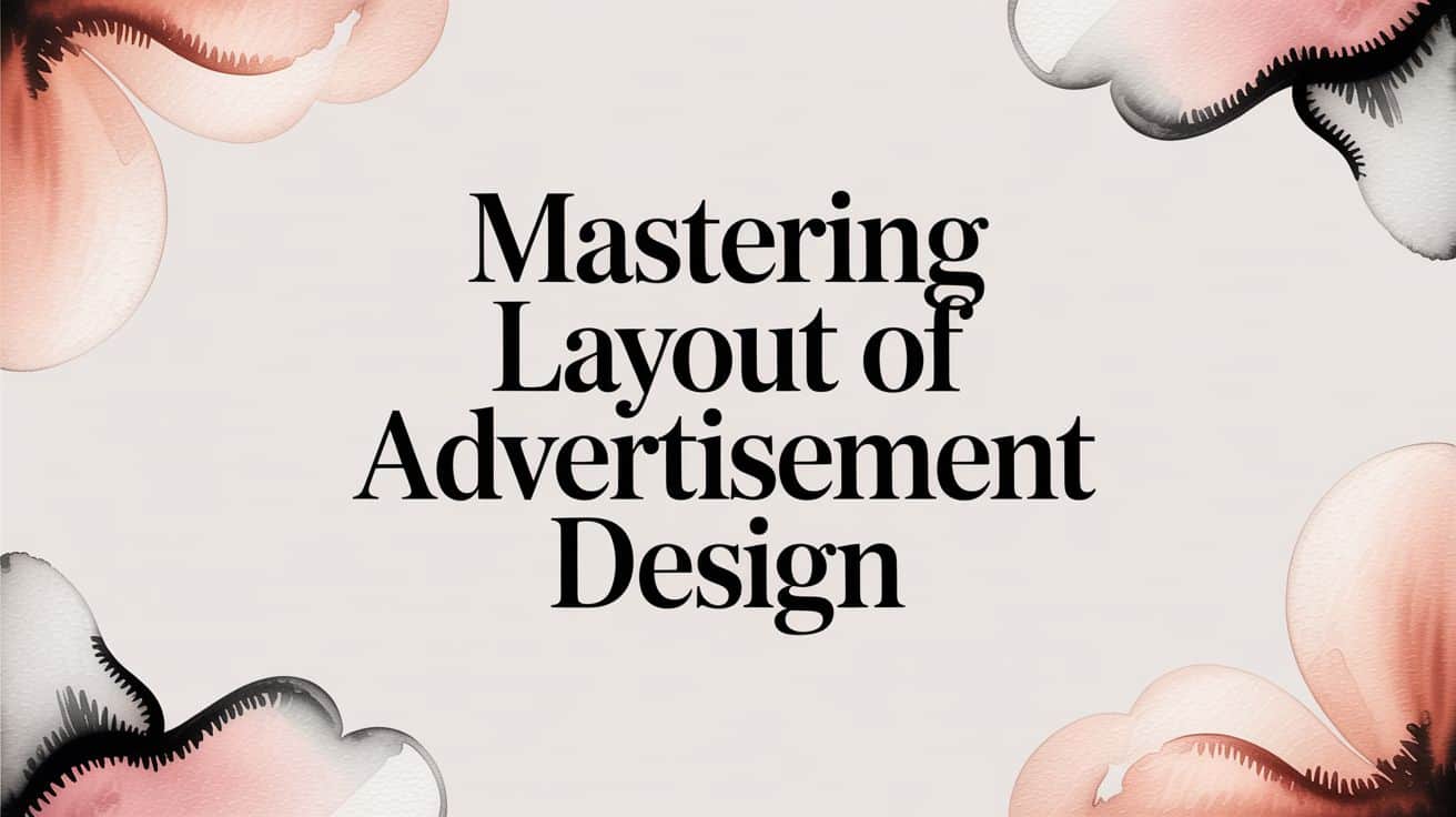 Featured image for Mastering Layout of Advertisement Design