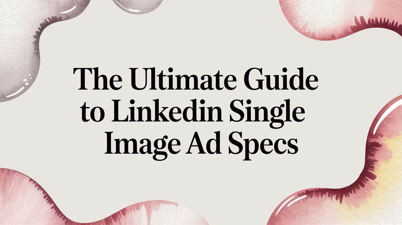 Featured image for The Ultimate Guide to LinkedIn Single Image Ad Specs