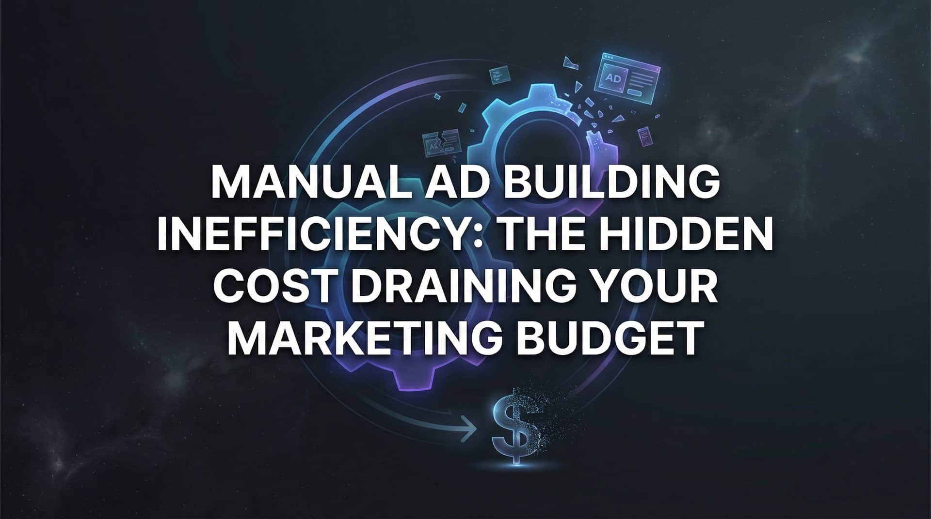 Featured image for Manual Ad Building Inefficiency: The Hidden Cost Draining Your Marketing Budget