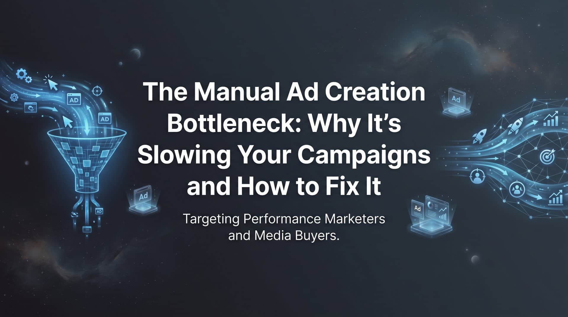 Featured image for The Manual Ad Creation Bottleneck: Why It's Slowing Your Campaigns and How to Fix It