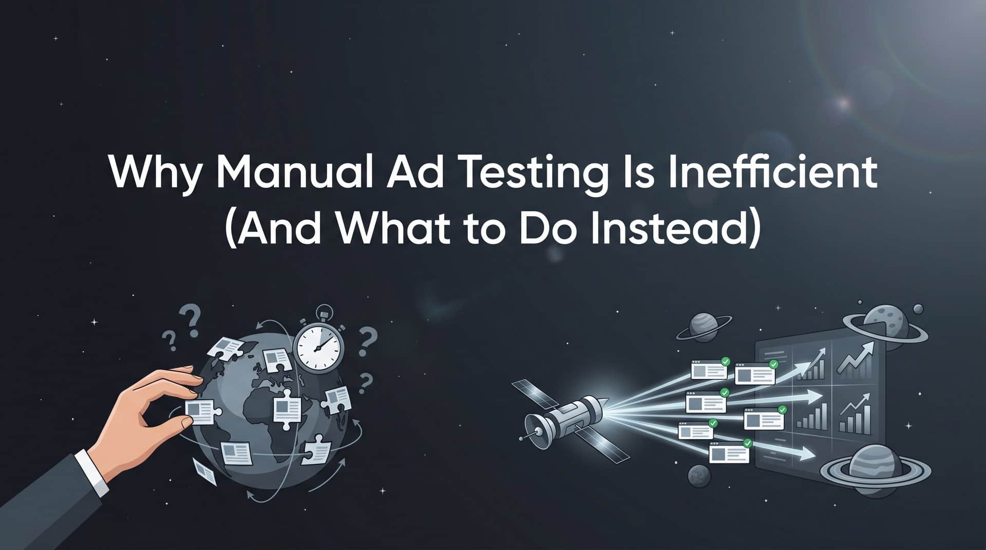 Featured image for Why Manual Ad Testing Is Inefficient (And What to Do Instead)