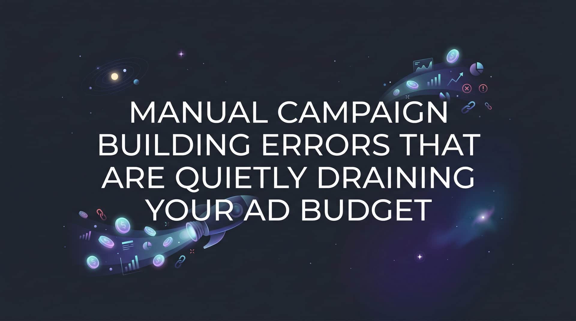 Featured image for Manual Campaign Building Errors That Are Quietly Draining Your Ad Budget