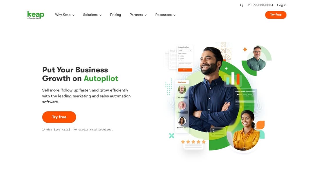 Keap (formerly Infusionsoft)