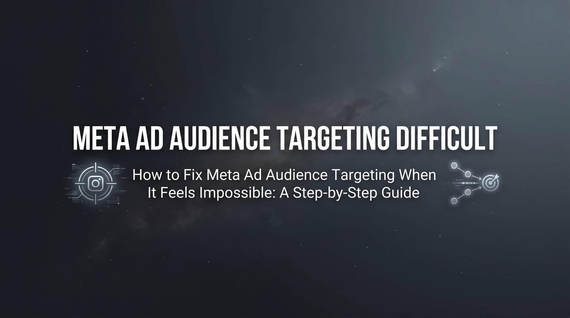 Featured image for How to Fix Meta Ad Audience Targeting When It Feels Impossible: A Step-by-Step Guide