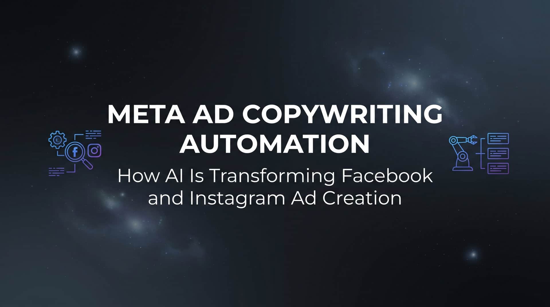 Meta Ad Copywriting Automation: How AI Is Transforming Facebook and Instagram Ad Creation