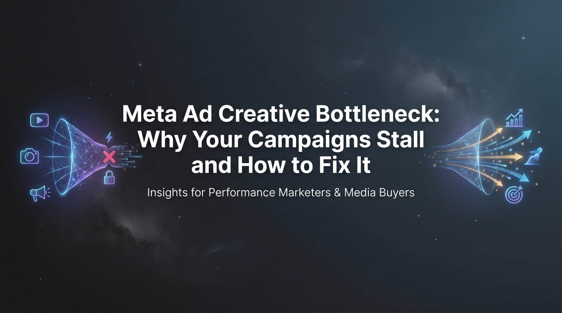 Featured image for Meta Ad Creative Bottleneck: Why Your Campaigns Stall and How to Fix It