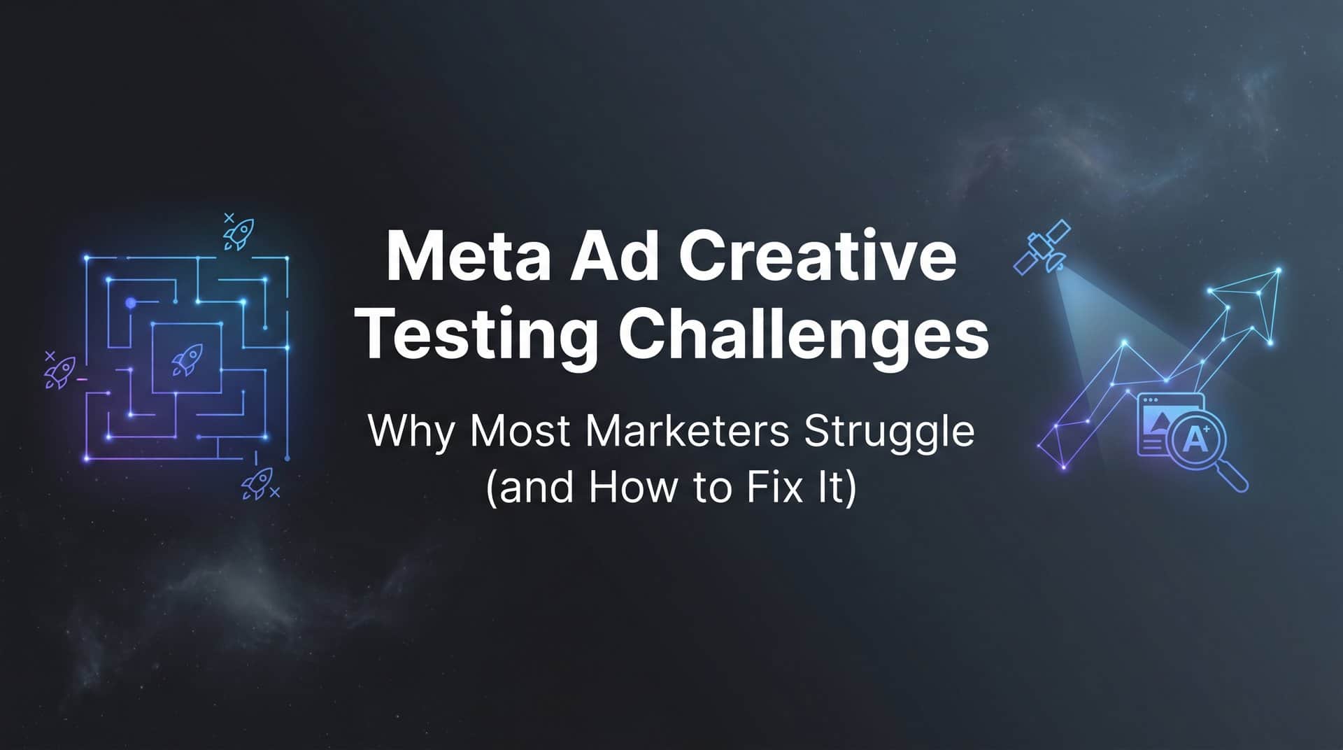 Featured image for Meta Ad Creative Testing Challenges: Why Most Marketers Struggle (and How to Fix It)
